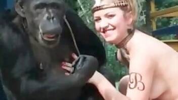 Wife animal porn